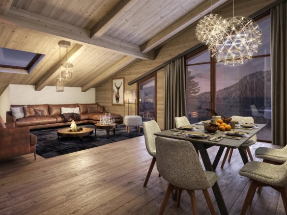 4 Bedroom Apartment in Chatel 26