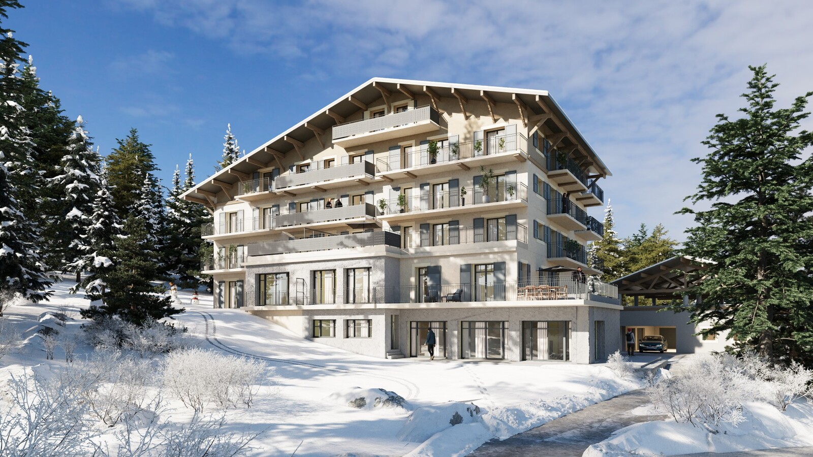 3 Bedroom Apartment in St Gervais 15