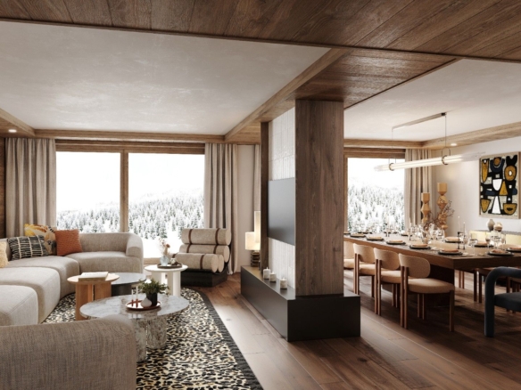 4 Bedroom Apartment in Courchevel 36